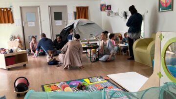 La crèche a ouvert !